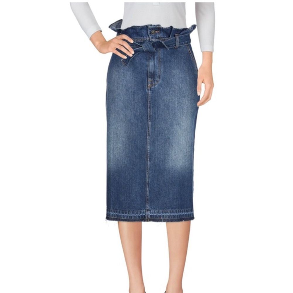 Anthropologie Ottod'Ame Denim Skirt Sz. S